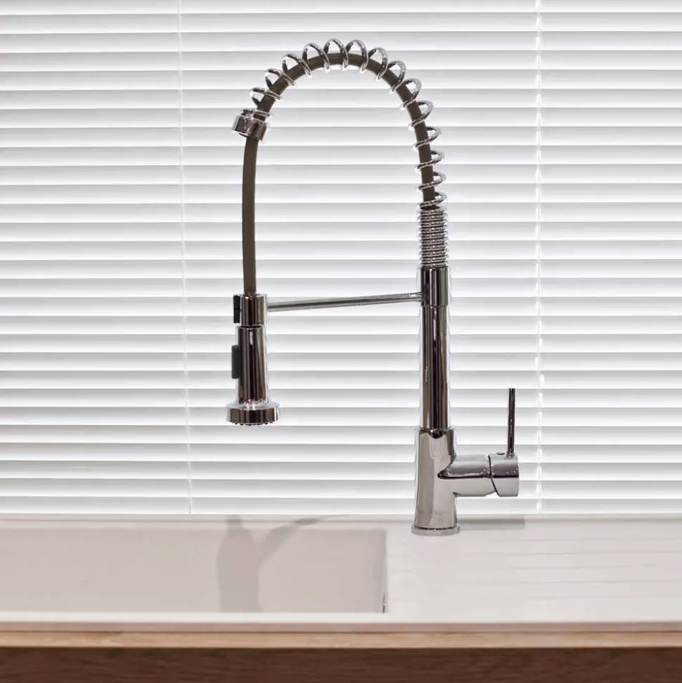Sagittarius Trieste Kitchen Sink Mixer with Pullout Spray