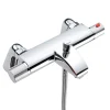 Sagittarius Venice Exposed Thermostatic Bath Shower Mixer with Integrated Bath Spout