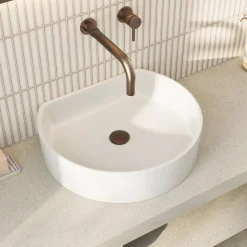 Segment Semi-Circle Countertop Basin - 405 x 350mm