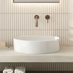 Segment Semi-Circle Countertop Basin - 405 x 350mm