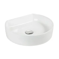 Segment Semi-Circle Countertop Basin - 405 x 350mm