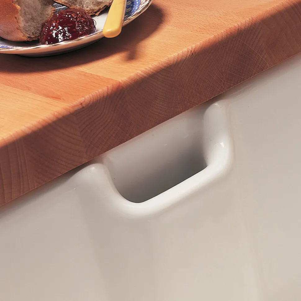Shaws Classic Belfast Ceramic Single Bowl Kitchen Sink - 595 x 460mm
