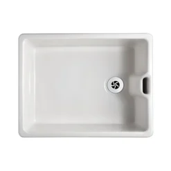 Shaws Classic Belfast Ceramic Single Bowl Kitchen Sink - 595 x 460mm