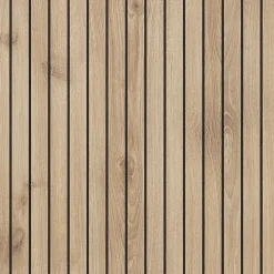 Showerwall Arcade Matt Oak Laminate Ply Wood Proclick Bathroom Wall Panel - 2400 x 600mm