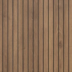 Showerwall Arcade Matt Walnut Laminate Ply Wood Proclick Bathroom Wall Panel - 2400 x 600mm
