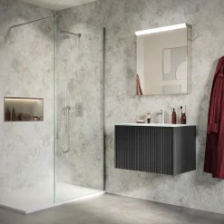 Showerwall Classico Crema Hydrocore Laminate Bathroom Wall Panel