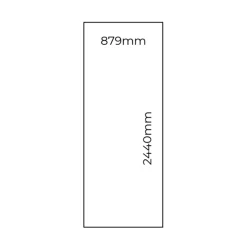 Showerwall Classico Crema Hydrocore Laminate Bathroom Wall Panel
