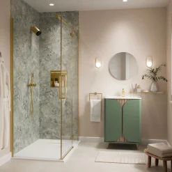 Showerwall Classico Verde Hydrocore Laminate Bathroom Wall Panel