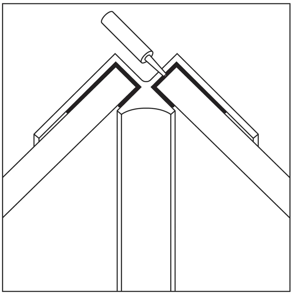 Showerwall Compact 3mm x 2450mm Trims