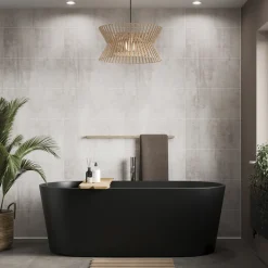 Showerwall Concrete Laminate Tile - 2400 x 600mm