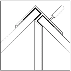 Showerwall Laminate Wall Panel 2450mm Trims