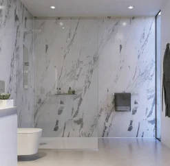 Showerwall Lightning Marble Laminate Bathroom Wall Panel