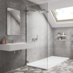 Showerwall Natural Slate Laminate Tile - 2400 x 600mm