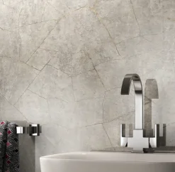Showerwall Silver Slate Laminate Bathroom Wall Panel