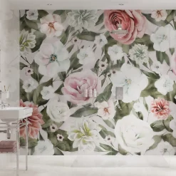 Showerwall Spring Bloom Acrylic Pack Bathroom Wall Panel