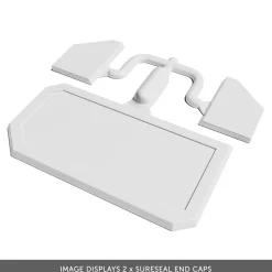 Showerwall Sureseal Trim & End Cap