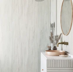 Showerwall White Charcoal Laminate Bathroom Wall Panel