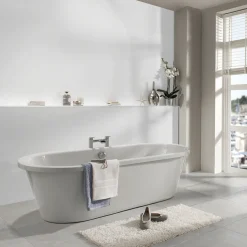 Showerwall White Gloss Laminate Bathroom Wall Panel