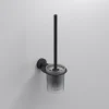 Sonia Tecno Project Black Toilet Brush Set