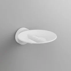 Sonia Tecno Project White Metal Soap Dish - White