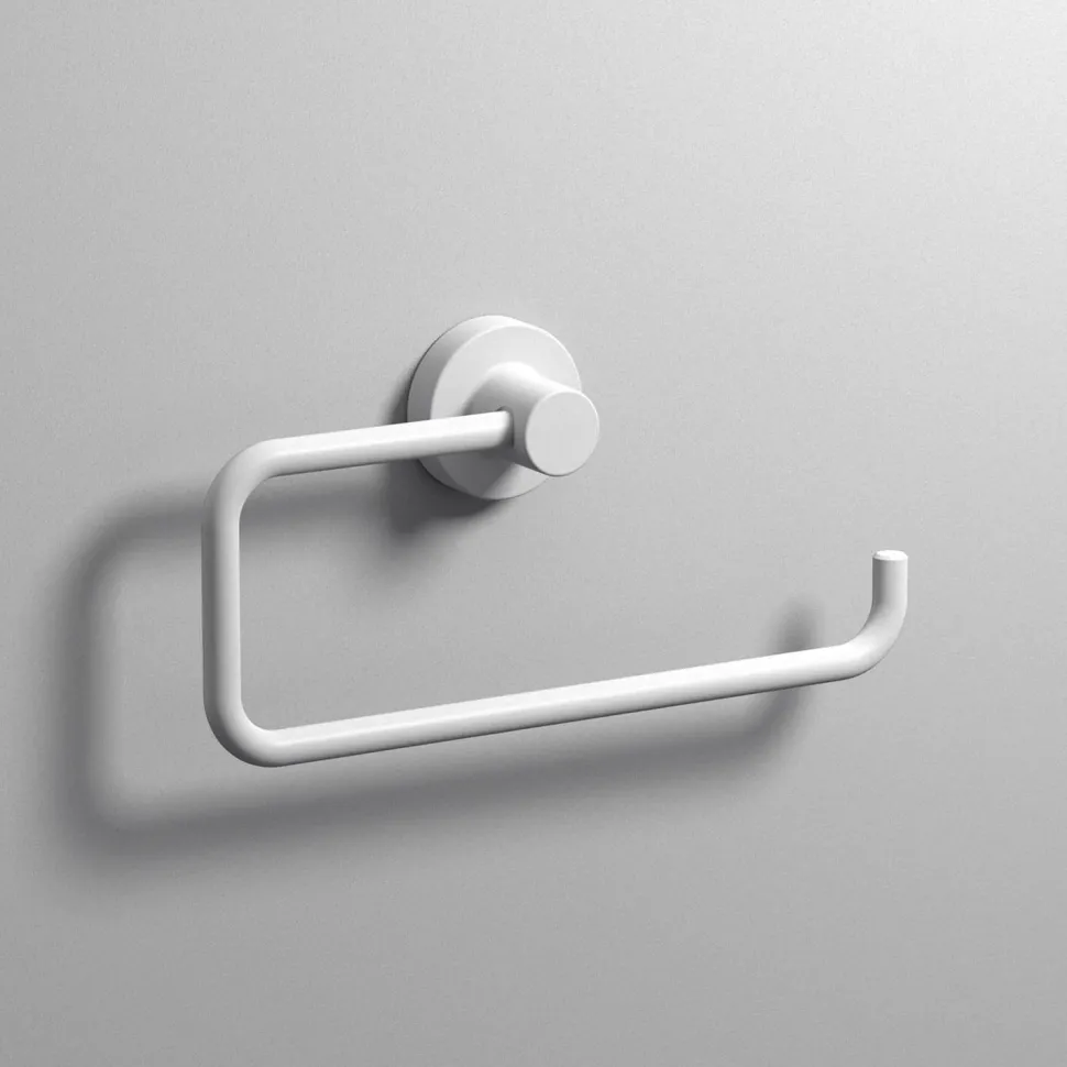 Sonia Tecno Project White Open Towel Ring - White