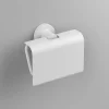 Sonia Tecno Project White Toilet Roll Holder with Flap - White
