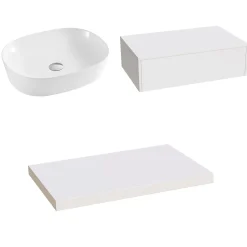 Sophia Basin Shelf, Drawer Unit & Countertop Basin - 3 sizes