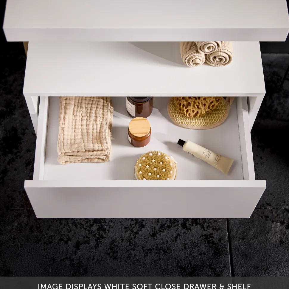 Sophia Basin Shelf, Drawer Unit & Countertop Basin - 3 sizes