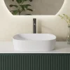 Sophia Matt White Oval Countertop Basin - 500 x 380mm
