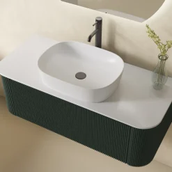 Sophia Matt White Oval Countertop Basin - 500 x 380mm