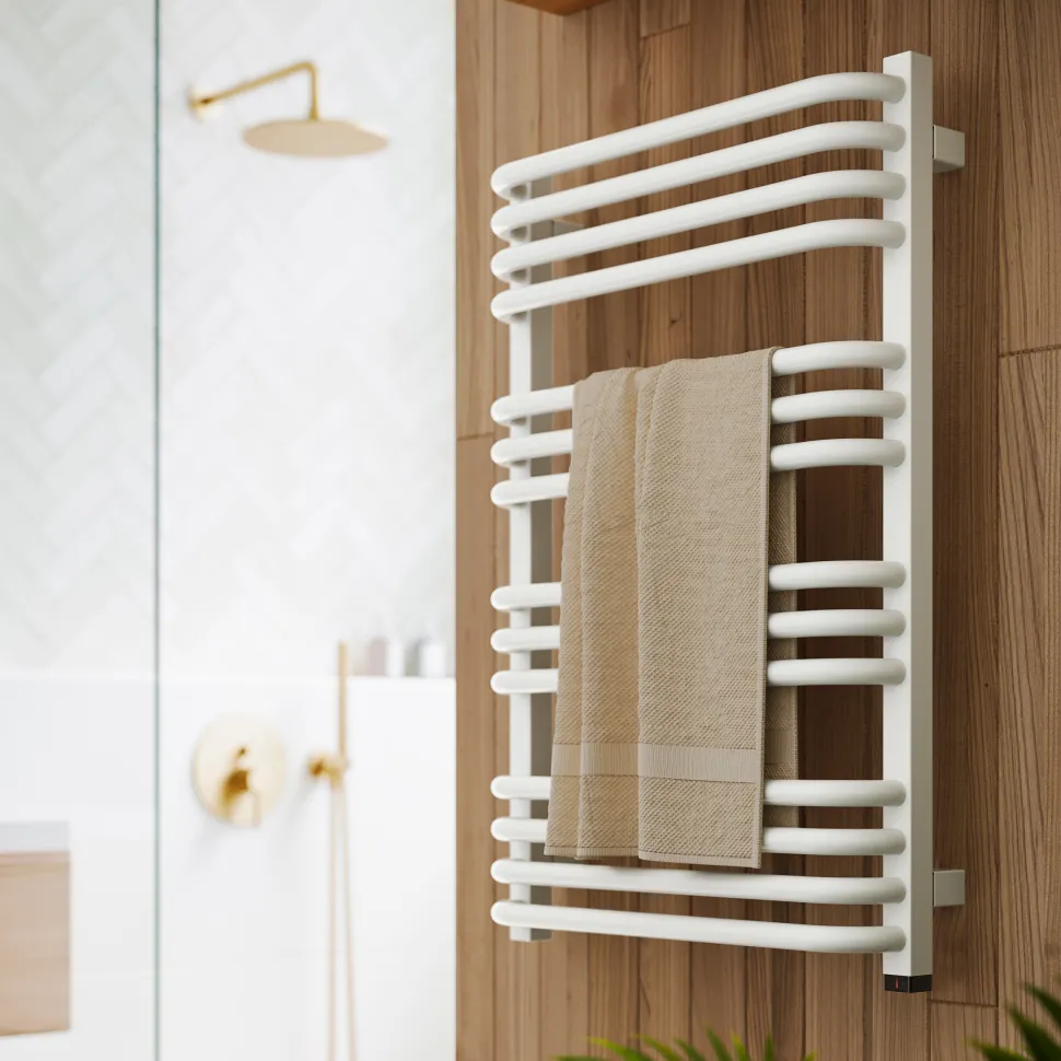 Terma Alex One Electric Heated Towel Rail with Heating Element