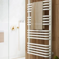 Terma Alex One Electric Heated Towel Rail with Heating Element