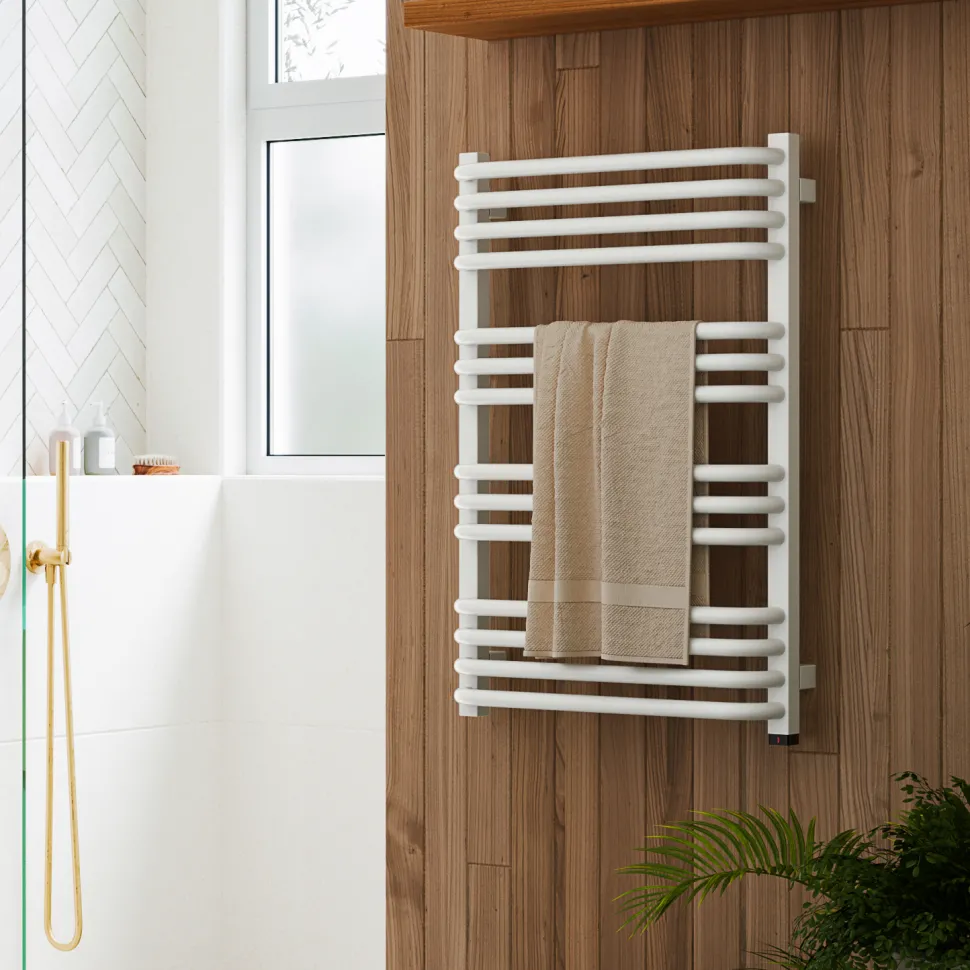 Terma Alex One Electric Heated Towel Rail with Heating Element