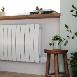 Terma Bergamo Electric Single Panel Horizontal Radiator with VEO Wi-Fi Controlled Heating Element