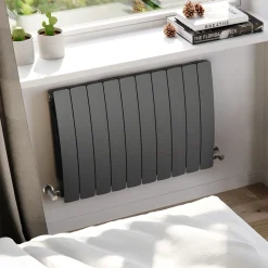 Terma Bergamo Single Panel Horizontal Radiator - 3 Sizes