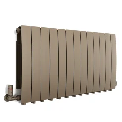 Terma Bergamo Single Panel Horizontal Radiator - 3 Sizes