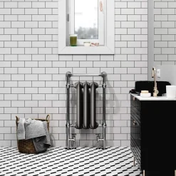 Terma Cast Iron Traditional Heated Towel Rail - 6 Colours