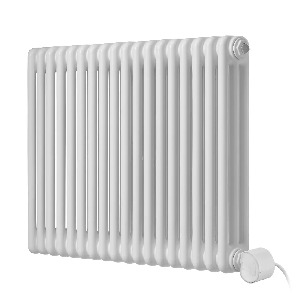 Terma Colorado Electric 3 Column Horizontal Radiator with VEO Wi-Fi Controlled Heating Element