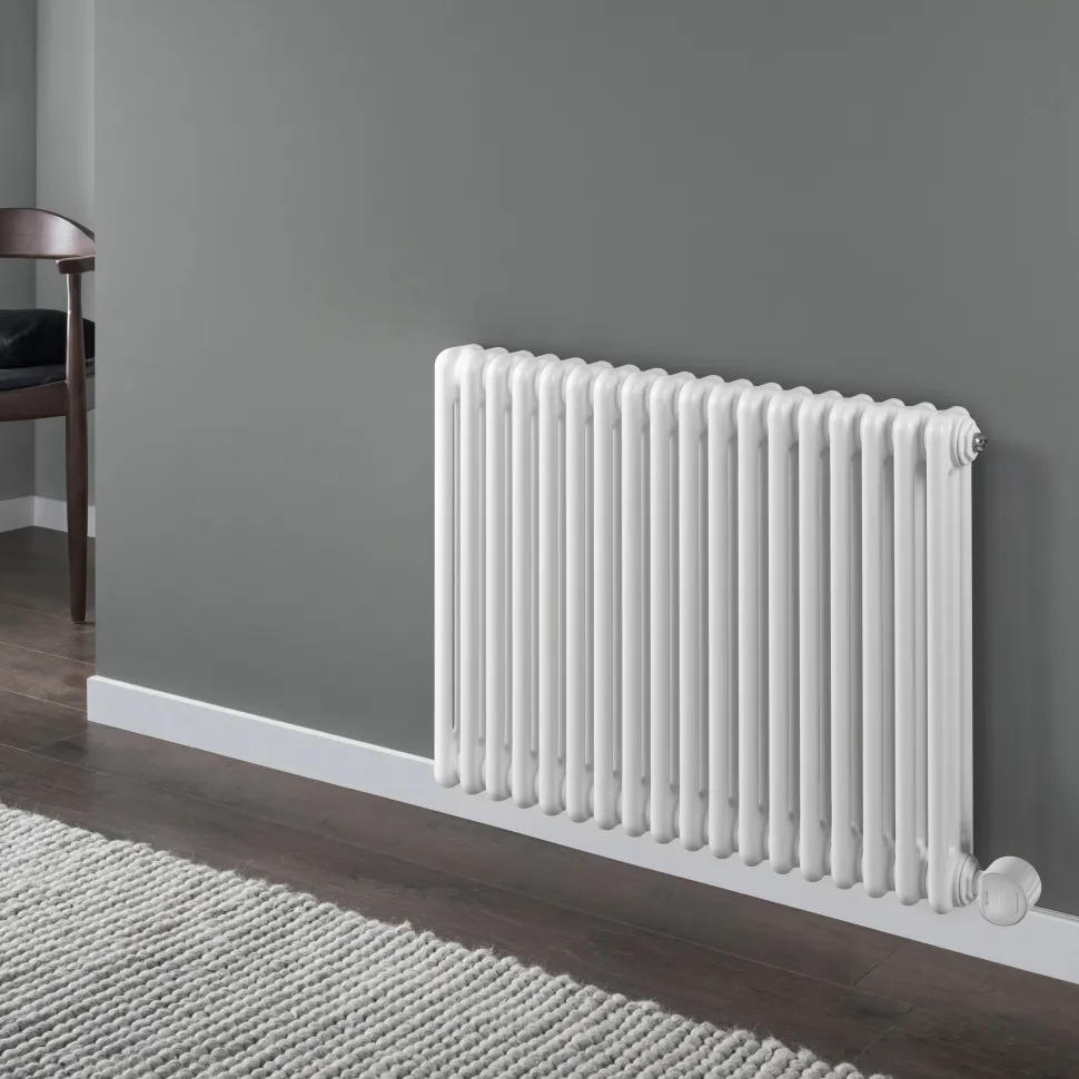 Terma Colorado Electric 3 Column Horizontal Radiator with VEO Wi-Fi Controlled Heating Element
