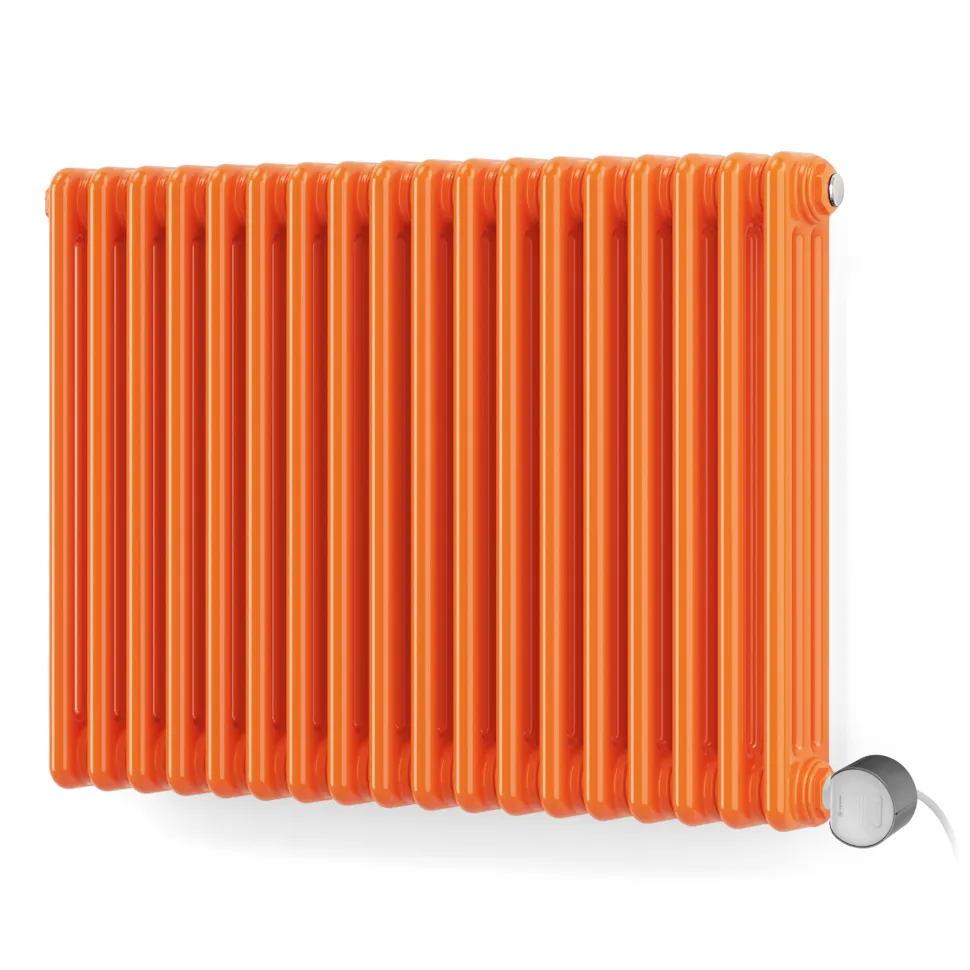 Terma Colorado Electric 3 Column Horizontal Radiator with VEO Wi-Fi Controlled Heating Element