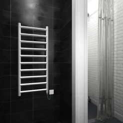 Terma Crystal Electric Heated Towel Rail with SIM Heating Element