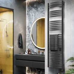 Terma Dexter Electric Heated Towel Rail with VEO Wi-Fi Controlled Heating Element
