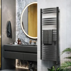 Terma Dexter Electric Heated Towel Rail with VEO Wi-Fi Controlled Heating Element