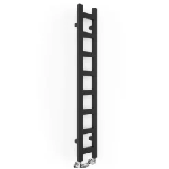 Terma Easy Matt Black Heated Towel Rail - 3 Sizes
