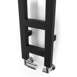 Terma Easy Matt Black Heated Towel Rail - 3 Sizes