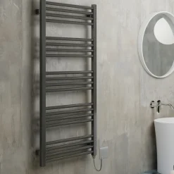 Terma Fiona Electric Heated Towel Rail with SIM Heating Element