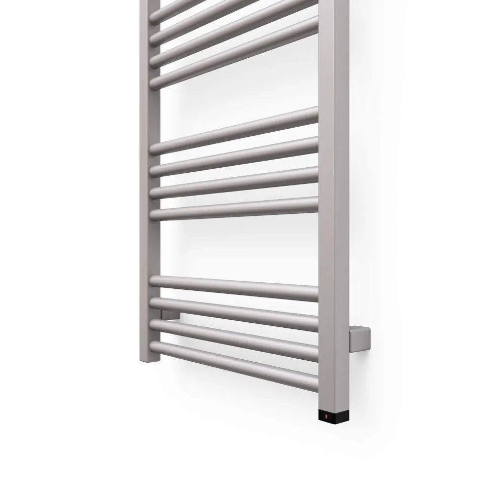 Terma Fiona One Electric Heated Towel Rail with Heating Element - Sparkling Gravel - 4 Sizes
