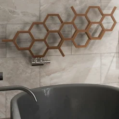 Terma Hex Steel Designer Horizontal Radiator - 502 x 1126mm