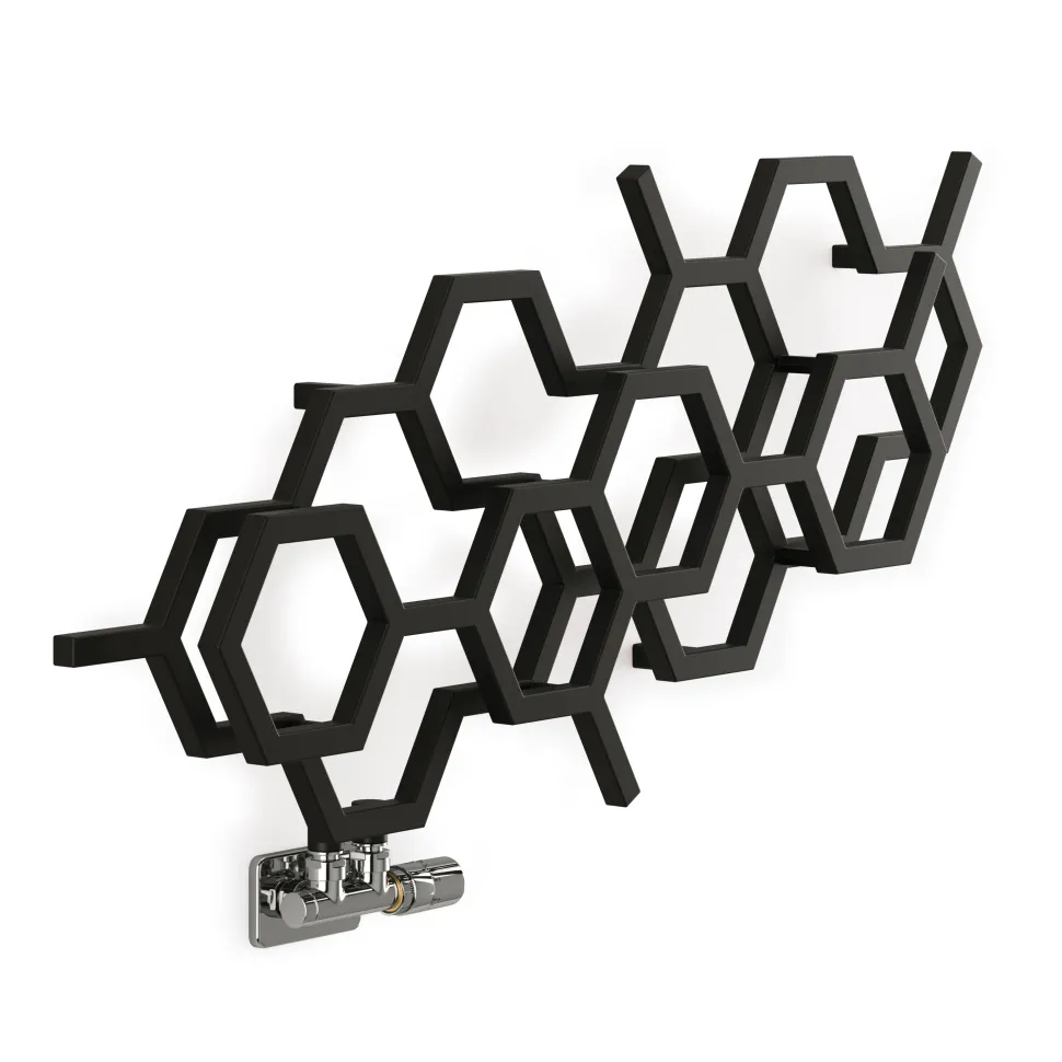 Terma Hex Steel Designer Horizontal Radiator - 502 x 1126mm