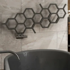 Terma Hex Steel Designer Horizontal Radiator - 502 x 1126mm